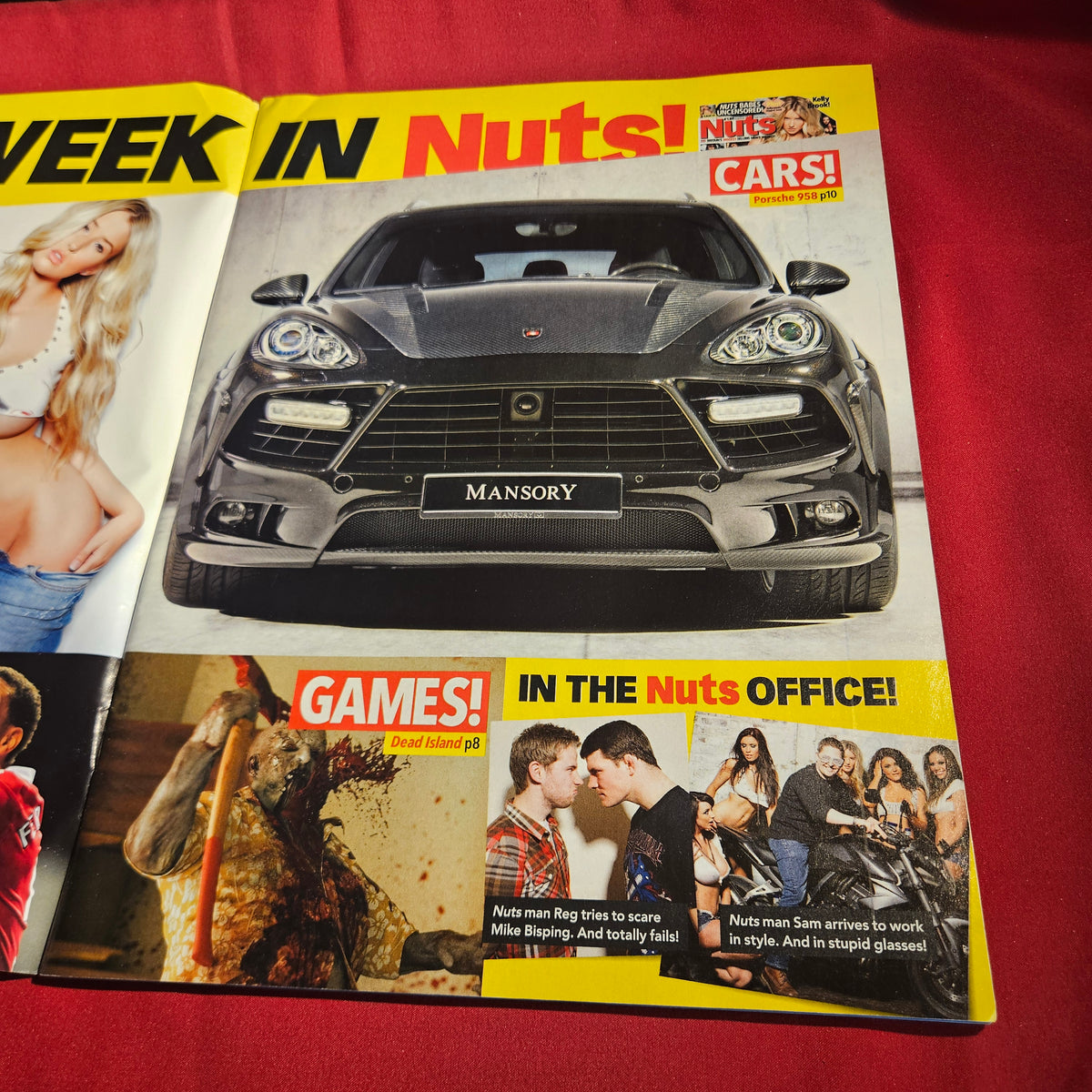 Nuts Magazine 25 February–3 March 2011 Danica Thrall Kelly Brook Sophie SKU 1583