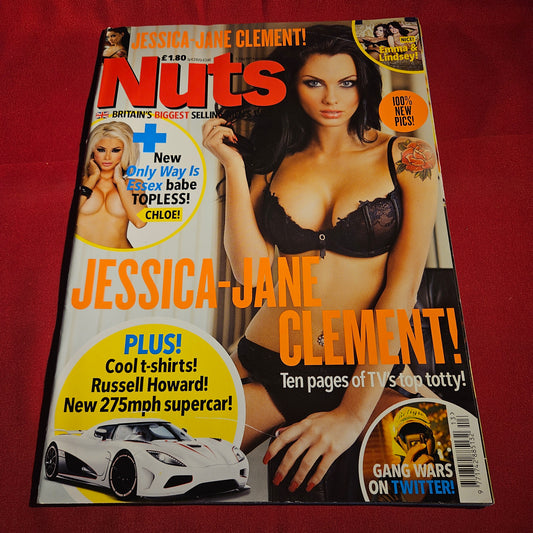 Nuts Magazine 1-7 April 2011 Jessica-Jane Clement Chloe Sims Emma Lindsey SKU 1583