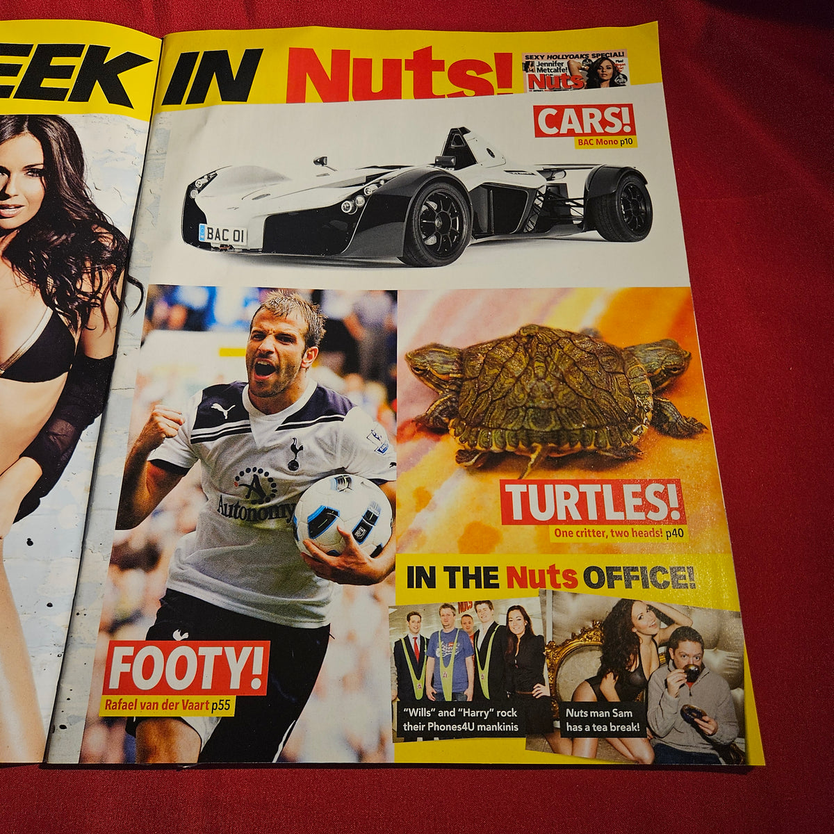 Nuts Magazine 8-14 April 2011 Jennifer Metcalfe Annie Cooper Hollyoaks SKU 1583