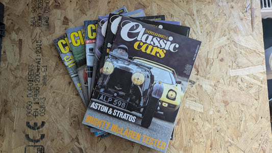6x Classic Cars Magazines 1983 Bundle/Job Lot (0005) Austin-Healey Morgan Cortina McLaren Alfa Romeo TZ