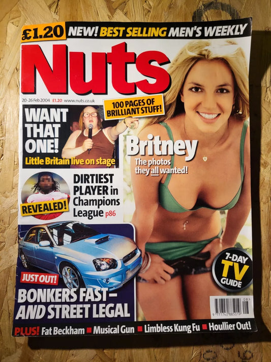 Nuts 20-26 February 2004 (907) Britney Spears Peta Wilson