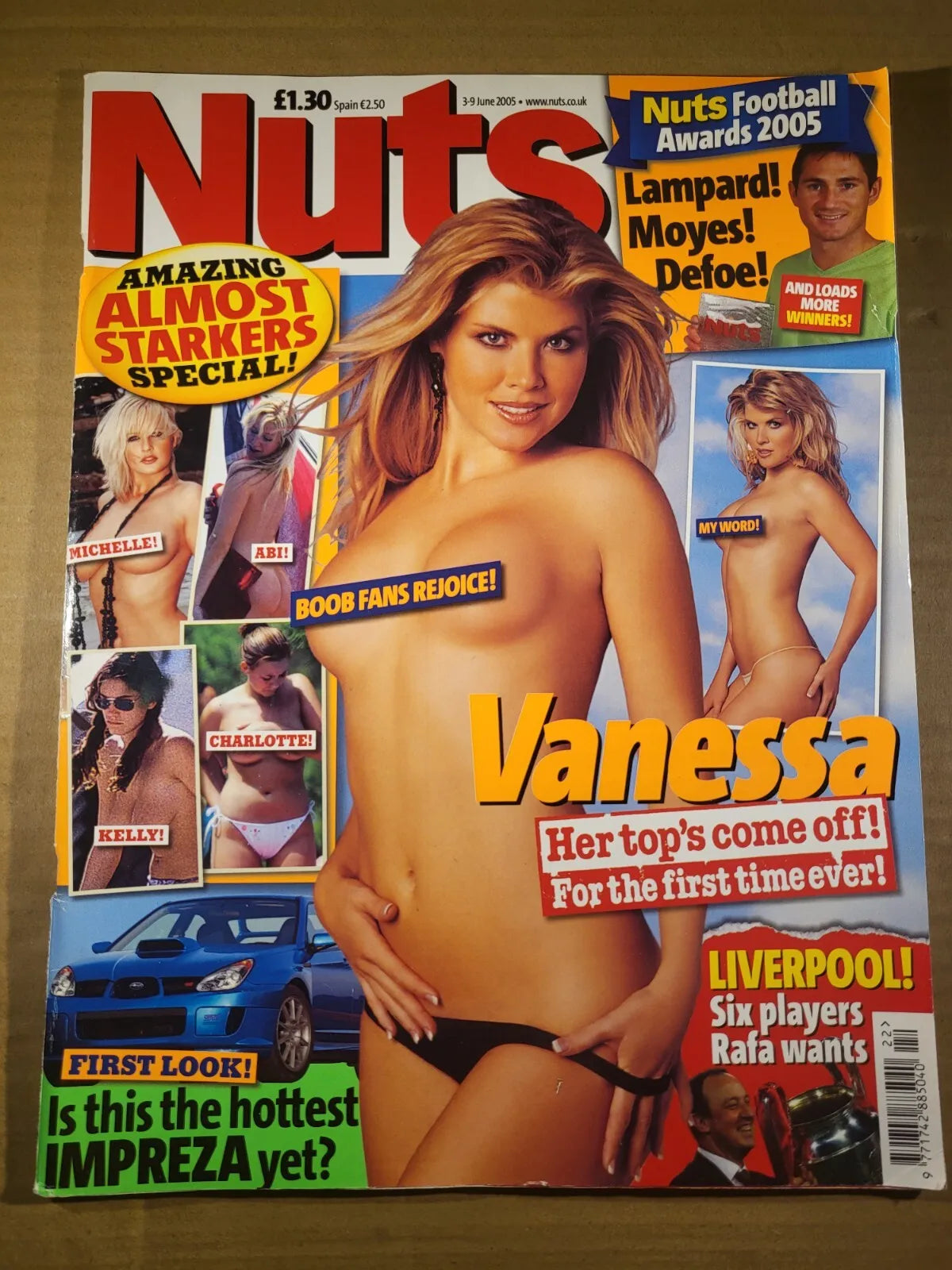 Nuts 3-9 June 2005 (677) Vanessa Kelly Charlotte Michelle Abi